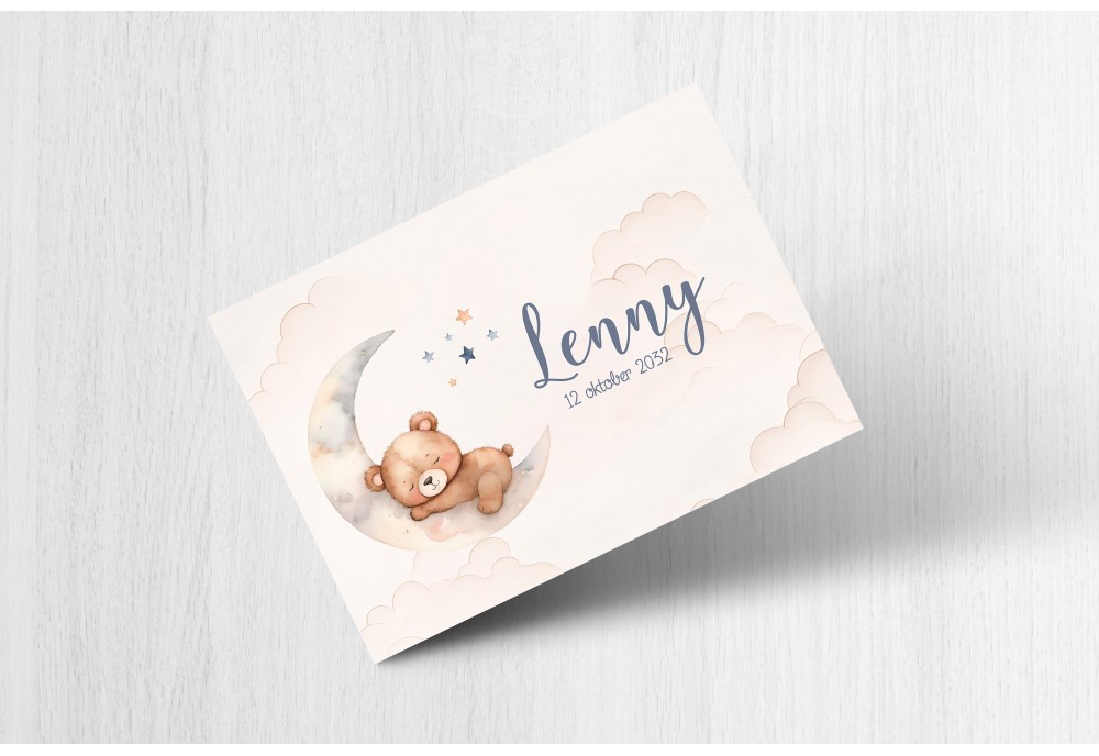 Beertje is op de maan